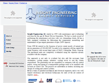Tablet Screenshot of insightengineering.com.pk